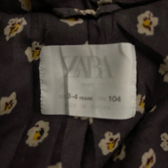 Adorable ZARA toddler faux fur coat with hood - Picture 6 of 6